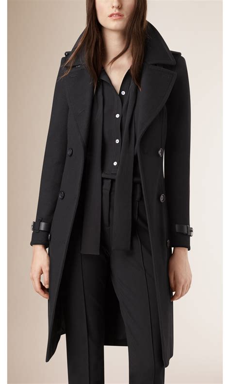 burberry grey wool coat|Burberry black wool coat women's.